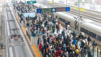 铁路元旦假期运输累计发送旅客7902.3万人次