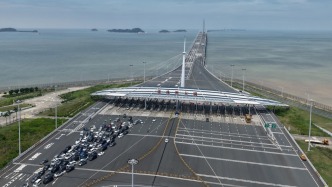 港珠澳大橋出入境客流量累計(jì)突破1億人次