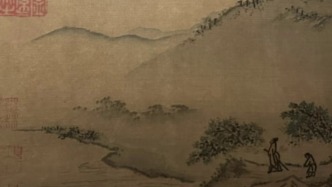 宋代马麟赵孟坚扇面罕见亮相