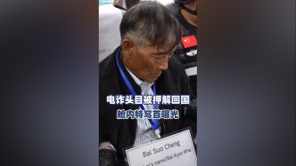 四大电诈头目被押解回国舱内特写首曝光