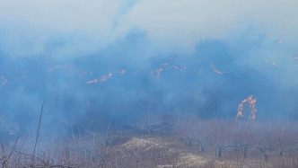 韩国庆尚北道义城郡发生山火，政府已下令疏散当地居民