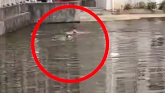 “不過是舉手之勞的事！”男子跳入5米深水塘不到2分鐘救起落水男童