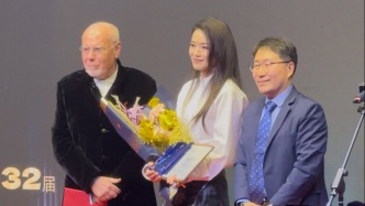 舒淇上海獲獎：感謝上海這座電影之城，你們眼光太好了