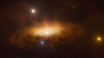 黑洞如何让星系“早衰”