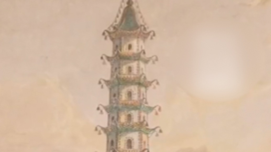 中国留学生在伦敦买下两幅百年铜版画，捐给南京大报恩寺遗址博物馆