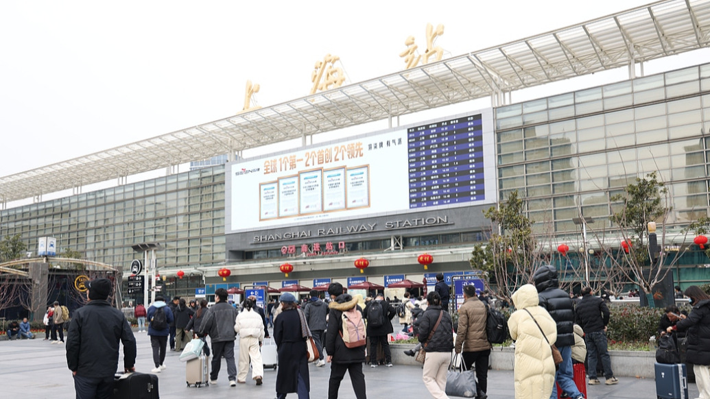 1月26日起调图，铁路上海站开行列车达到710对再创新高