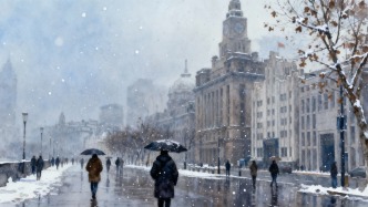 今年首场全国性寒潮来袭，上海下周预计有小雪，能堆雪人吗？