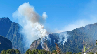 云南怒江荒火蔓延引发森林火灾，6天后明火已被全部扑灭