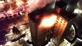 美國紐約高層公寓樓發(fā)生燃?xì)獗ㄒl(fā)火災(zāi)，致1死14傷