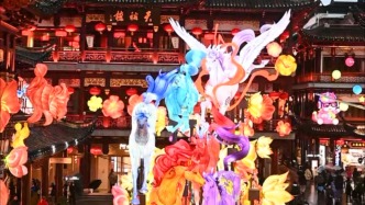 豫園燈會正式亮燈！“海派年味”等你來