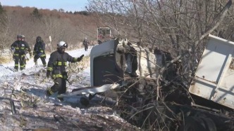 日本列車與卡車相撞事故已致1死8傷