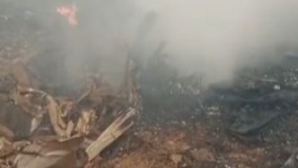 印度中部一架飛機墜毀，機上5人全部遇難