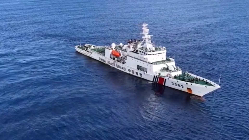 中国海警依法开展常态化执法巡查，黄岩岛生态保护成效显著