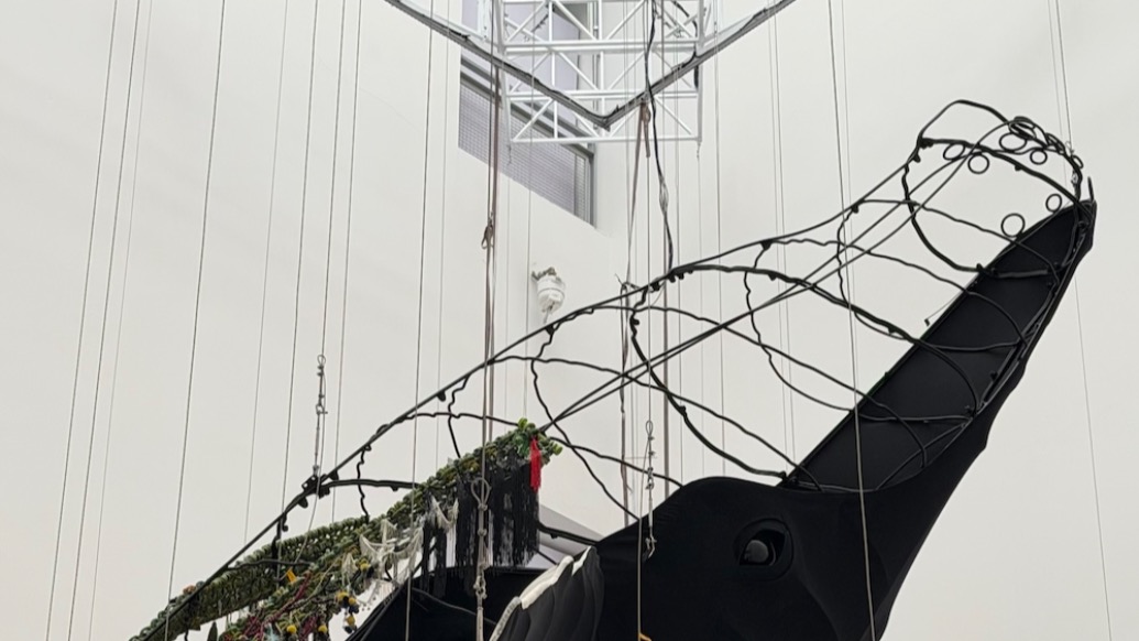 鯨魚(yú)將在美術(shù)館里“游弋”