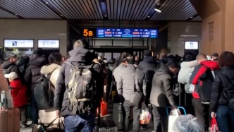 2026年铁路春运今日启动，西安站工作人员：客流呈现错峰出行形态
