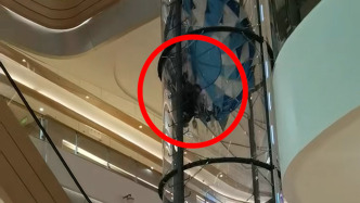 兒童抓氣球升至半空遇險，商場：疑似設(shè)施螺絲松動所致