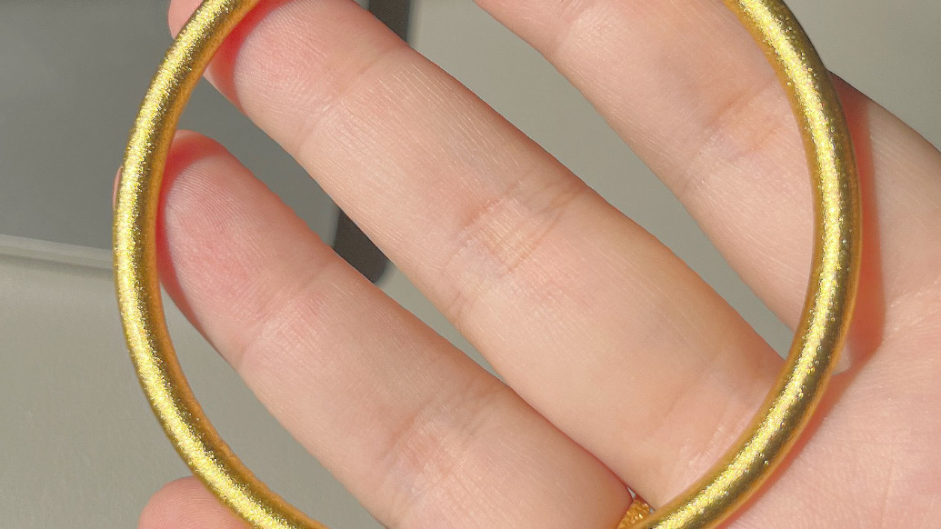 金價(jià)下跌，30克金鐲2天降價(jià)6000多元