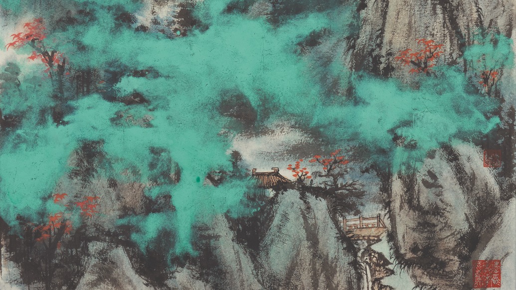 访谈|画家邵琦:春日立亭前,山水有禅心