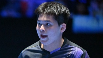 林诗栋回家乡参赛，是件幸福的事