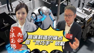 小浪花在现场丨代表：人形机器人要加速“自我驱动”，从“表演帝”变成生产力