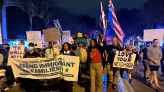 美明州民眾要求聯(lián)邦執(zhí)法人員撤離