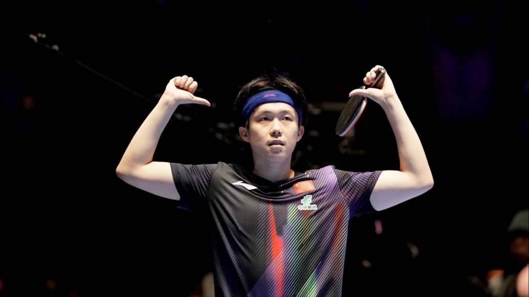 学会屏蔽负面,王楚钦:自己被诟病时间最长,巴黎后更加扎实