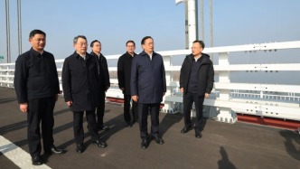 湖北省委书记王忠林调研武汉都市圈交通建设：全力推进阜黄高铁等重点工程