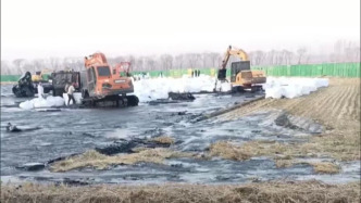 辽宁新民市村民举报企业非法占用耕地，沥青泄漏大面积污染基本农田