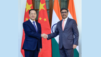 外交部副部长马朝旭同印方举行中印战略对话