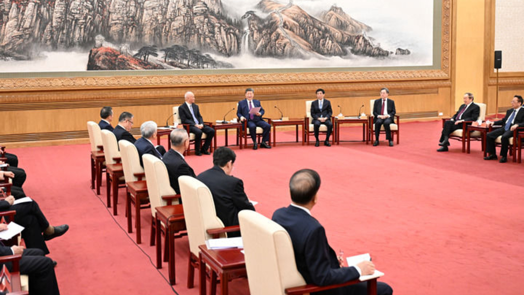 习近平同党外人士共迎新春