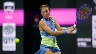 郑钦文止步WTA多哈站16强