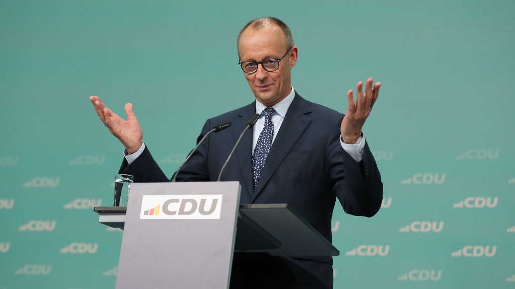 德国总理默茨“吐槽”欧洲效率：看看人家中国！