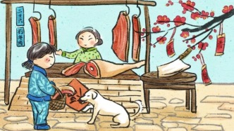 臘月二十六，殺豬割年肉：你家今晚的紅燒肉，是甜口還是咸口？