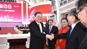 春节团拜会上，陈吉宁与各界嘉宾共祝伟大祖国繁荣昌盛上海明天更加美好