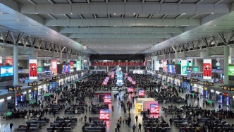 长三角铁路预计今日发送288万人次，计划增开旅客列车325列