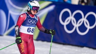 站上奥运赛场已是进步，张玉营想在高山滑雪项目继续征服速度