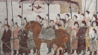 寻马记｜北齐壁画博物馆里的86匹骏马