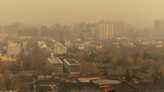 北京迎大风沙尘天气，最大风速14级