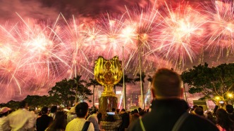 香港春节假期人气旺，超百万人次旅客访港