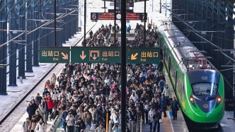 春节假期全国铁路累计发送旅客1.21亿人次