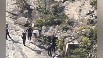 2名大学生盲目跟风打卡温州“魔鬼崖”被困，救援人员下撤途中又劝退8人