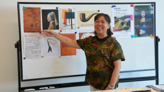 退休女焊工，“织”进没有围墙的美术馆