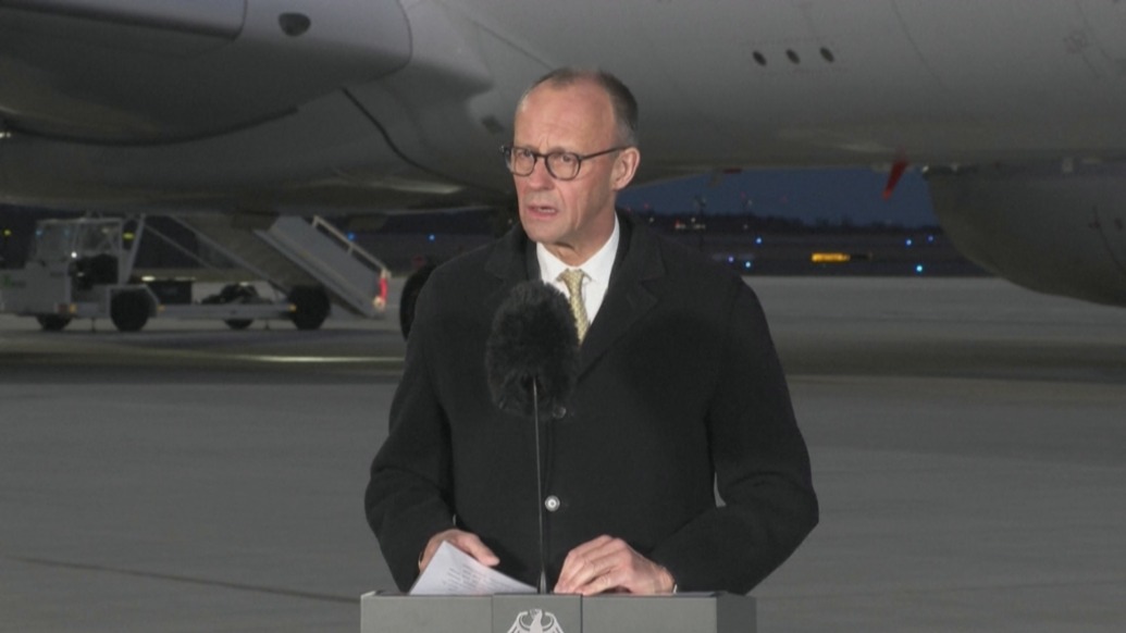 默茨启程访华前发表机场讲话:与中国“脱钩”是错误,只会伤及自身