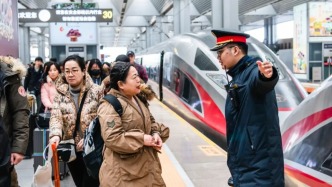 全国铁路春运发送旅客突破3亿人次