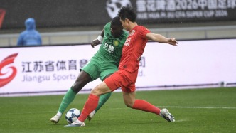 2比0击败上海海港，北京国安夺得超级杯冠军