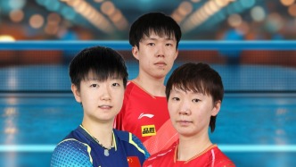 赛场屹线丨帅！国乒包揽WTT新加坡大满贯男女单冠军