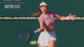 郑钦文备战印第安维尔斯，体能训练成效显著