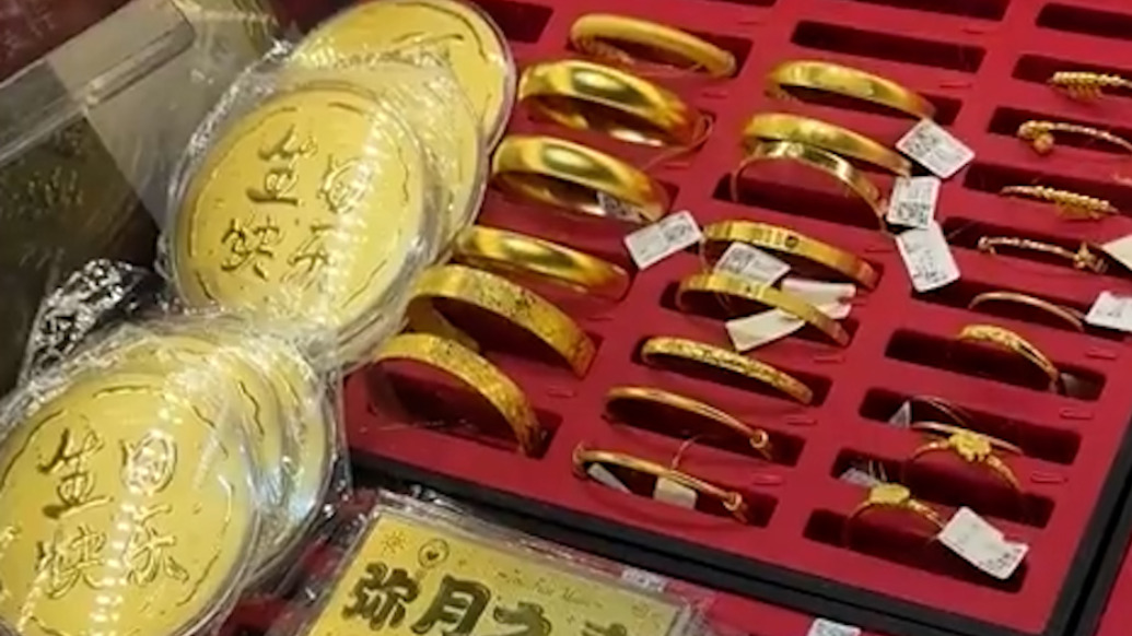 中東局勢升級深圳水貝再現(xiàn)買金熱潮，有商家金料銀料都被買空