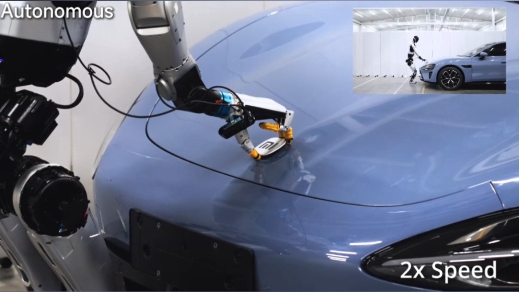 雷军公布小米机器人最新进展：已在汽车工厂实习，初步实现部分场景自主工作