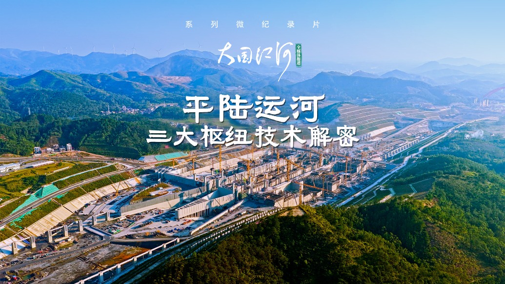 大國(guó)江河｜平陸運(yùn)河三大樞紐技術(shù)解密